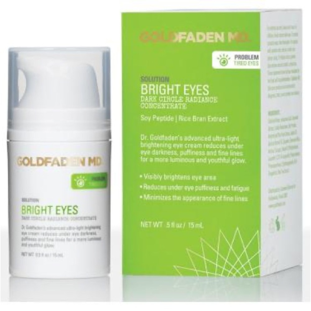 GOLDFADEN MD. BRIGHT EYES for Dark Circles 0.5 fl oz.